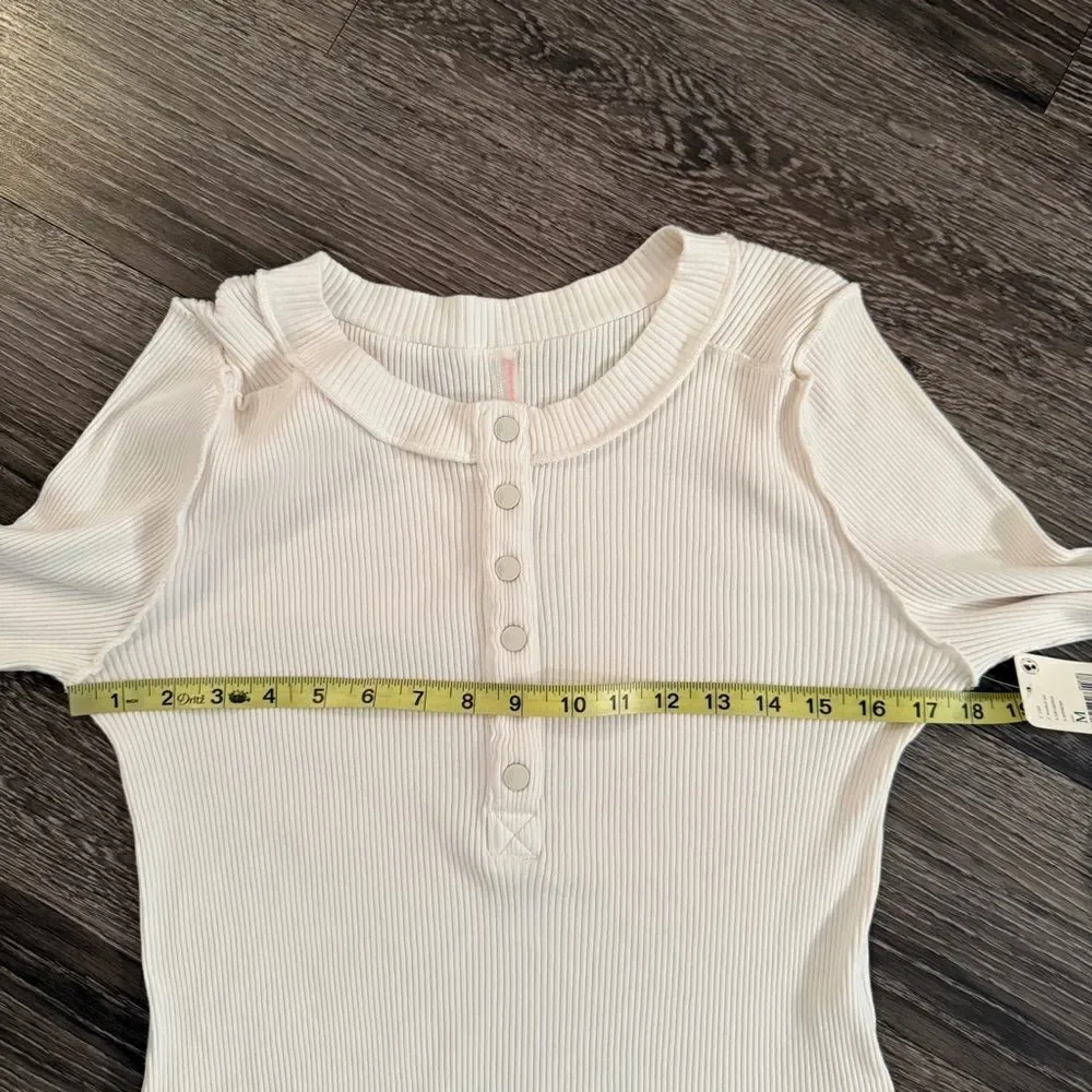Free People Movement Rally Layering Solid Sweater New